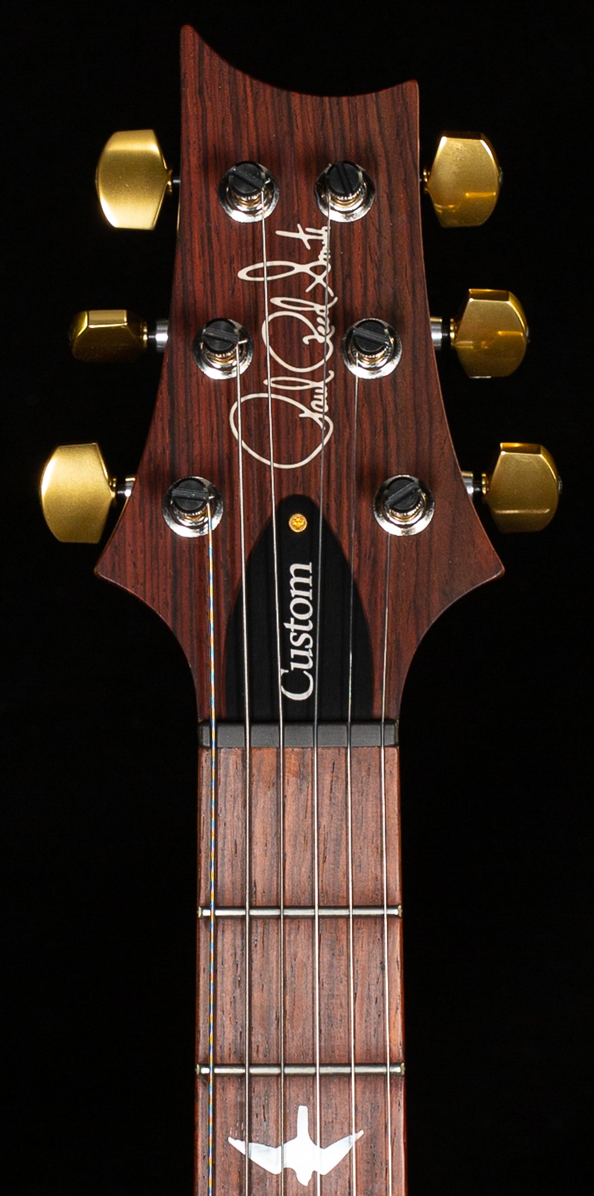 2021 PRS Custom 24 Wood Library Edition Black Gold Burst Roasted Maple