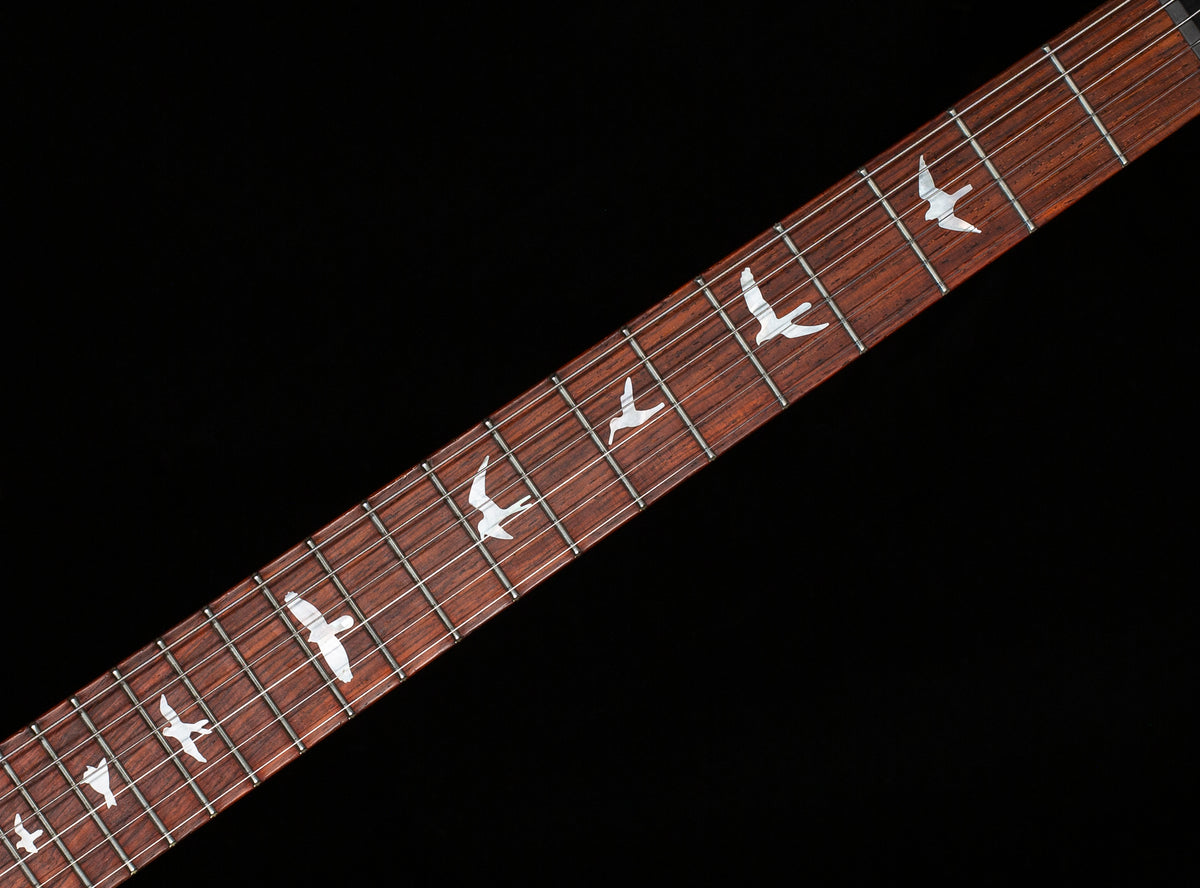 2021 PRS Custom 24 Wood Library Edition Black Gold Burst Roasted Maple