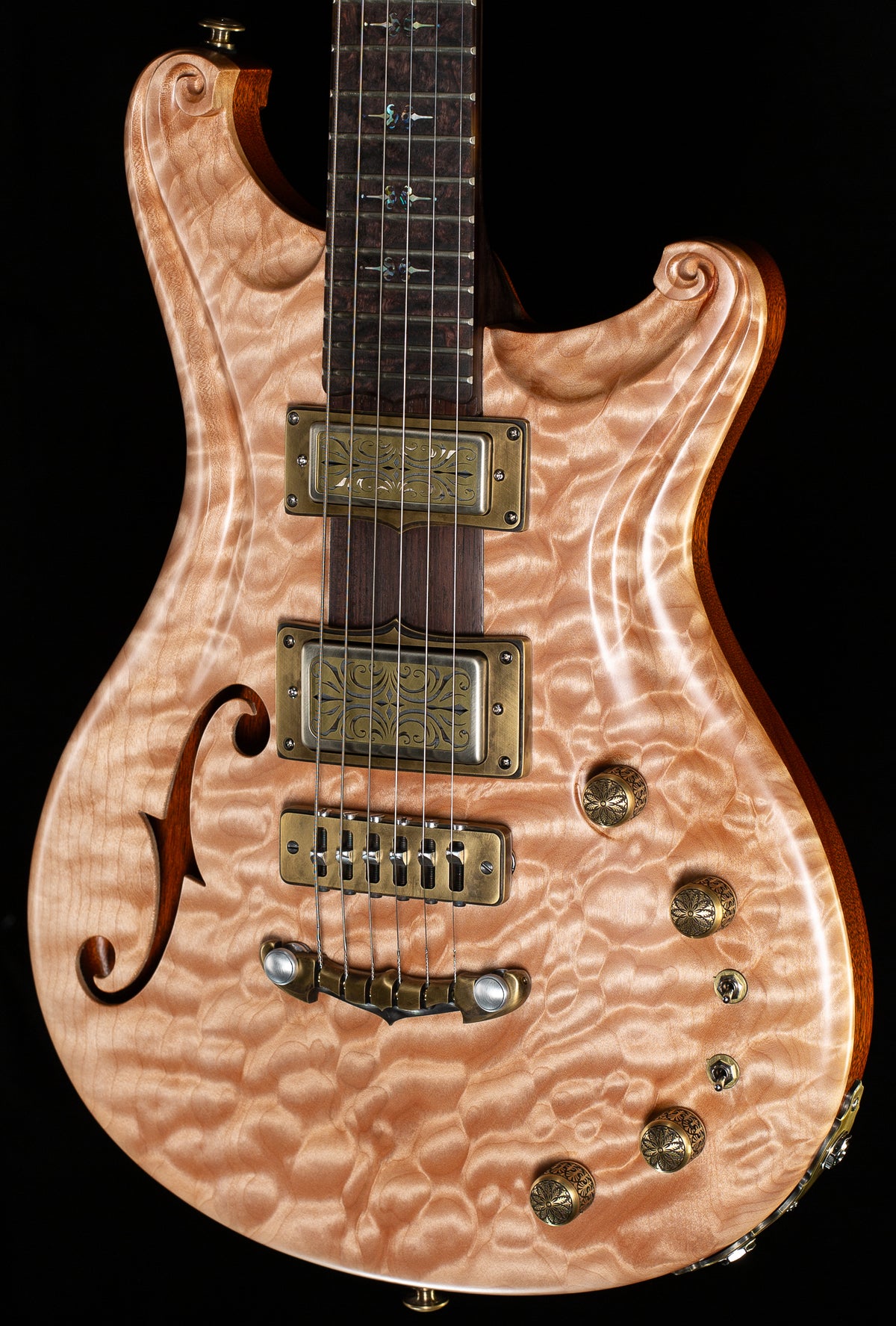 Scott Walker Custom Santa Cruz Legacy Natural One Piece Quilt (324)