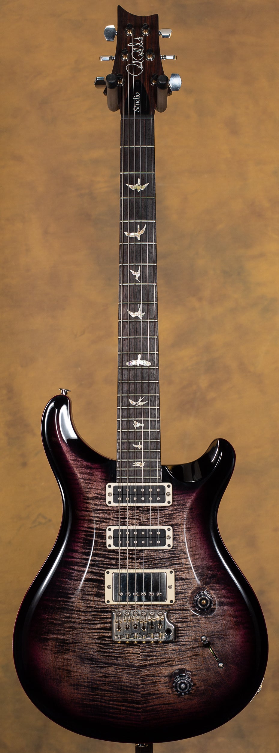 2022 PRS Studio Charcoal Purpleburst