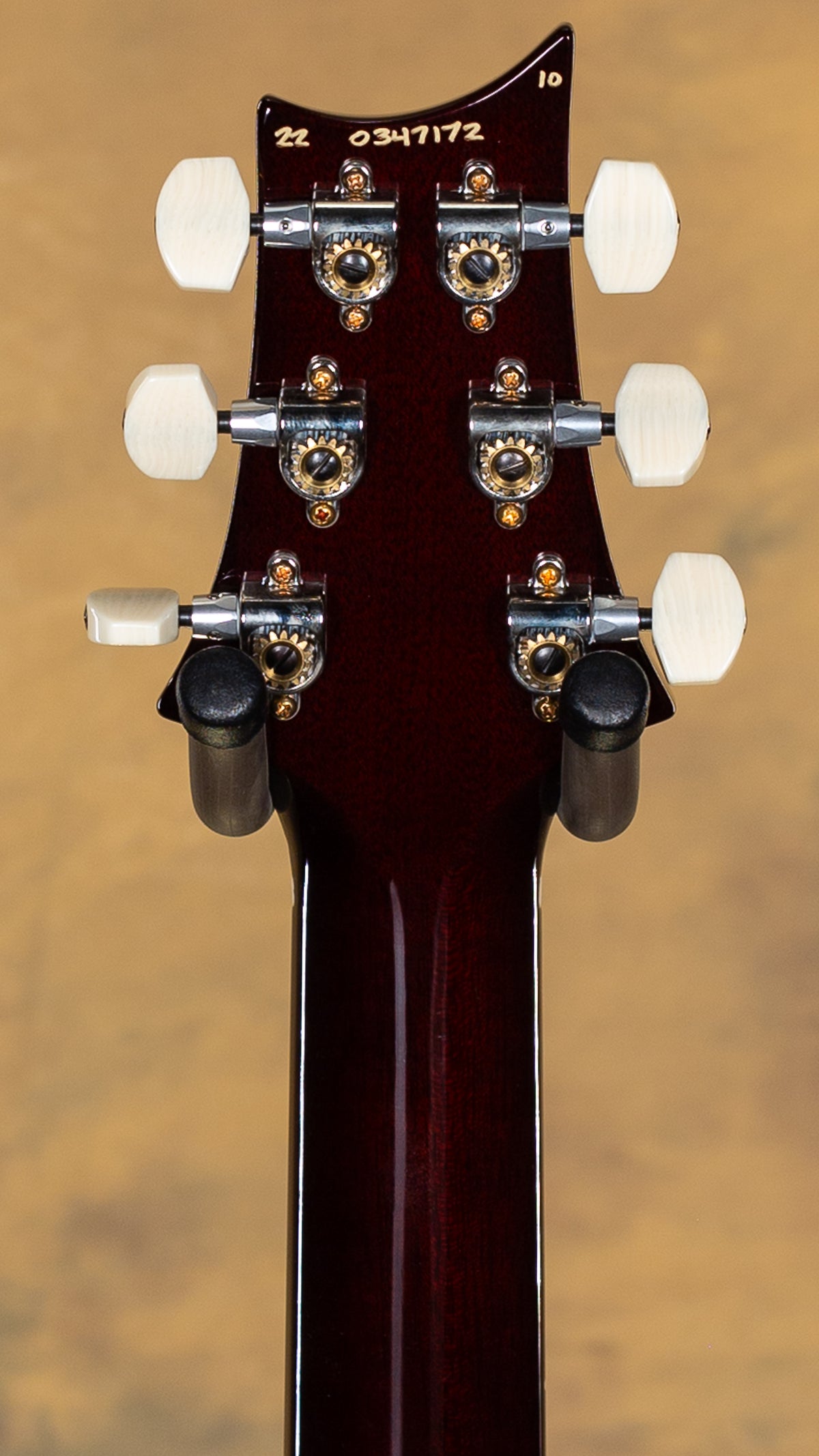 2022 PRS Paul's Guitar Orange Tiger 10 Top