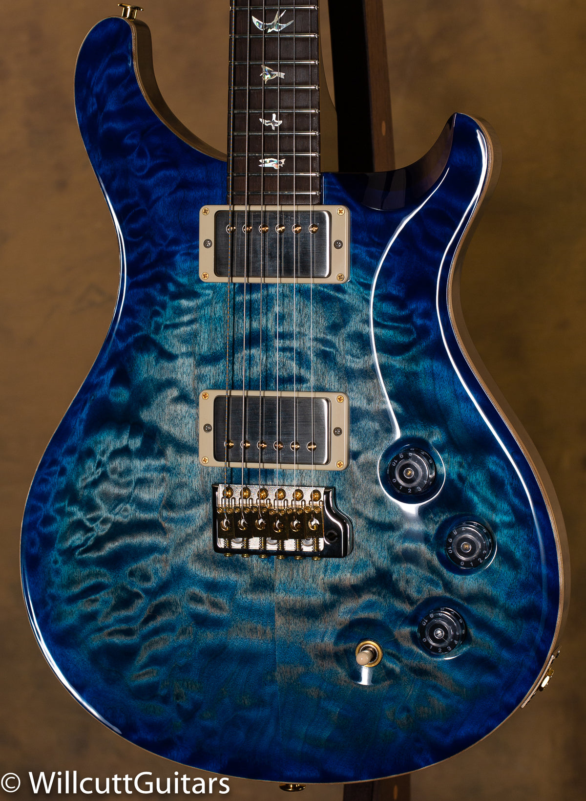 PRS DGT Wood Library 10 top Quilt