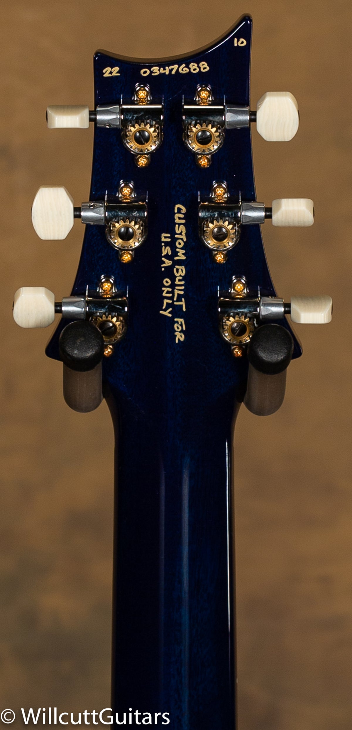 PRS DGT Wood Library 10 top Quilt