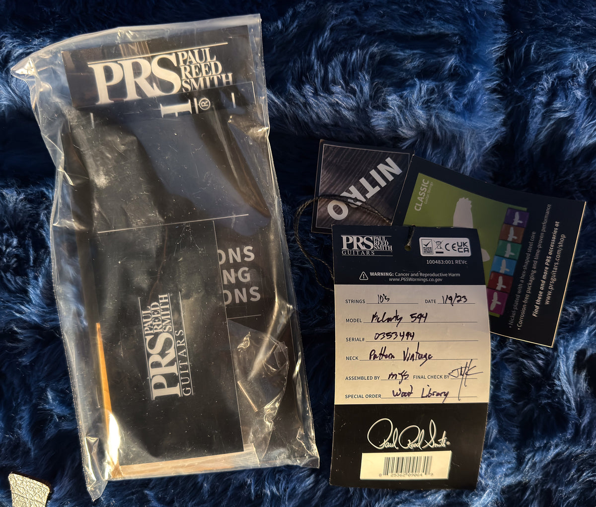 2022 PRS Wood Library McCarty 594 Copperhead