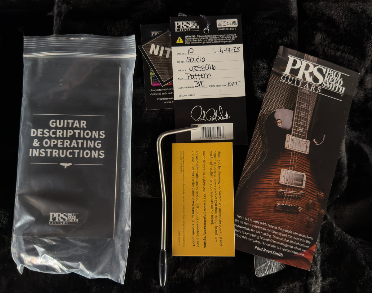 2023 PRS Studio 22 Black