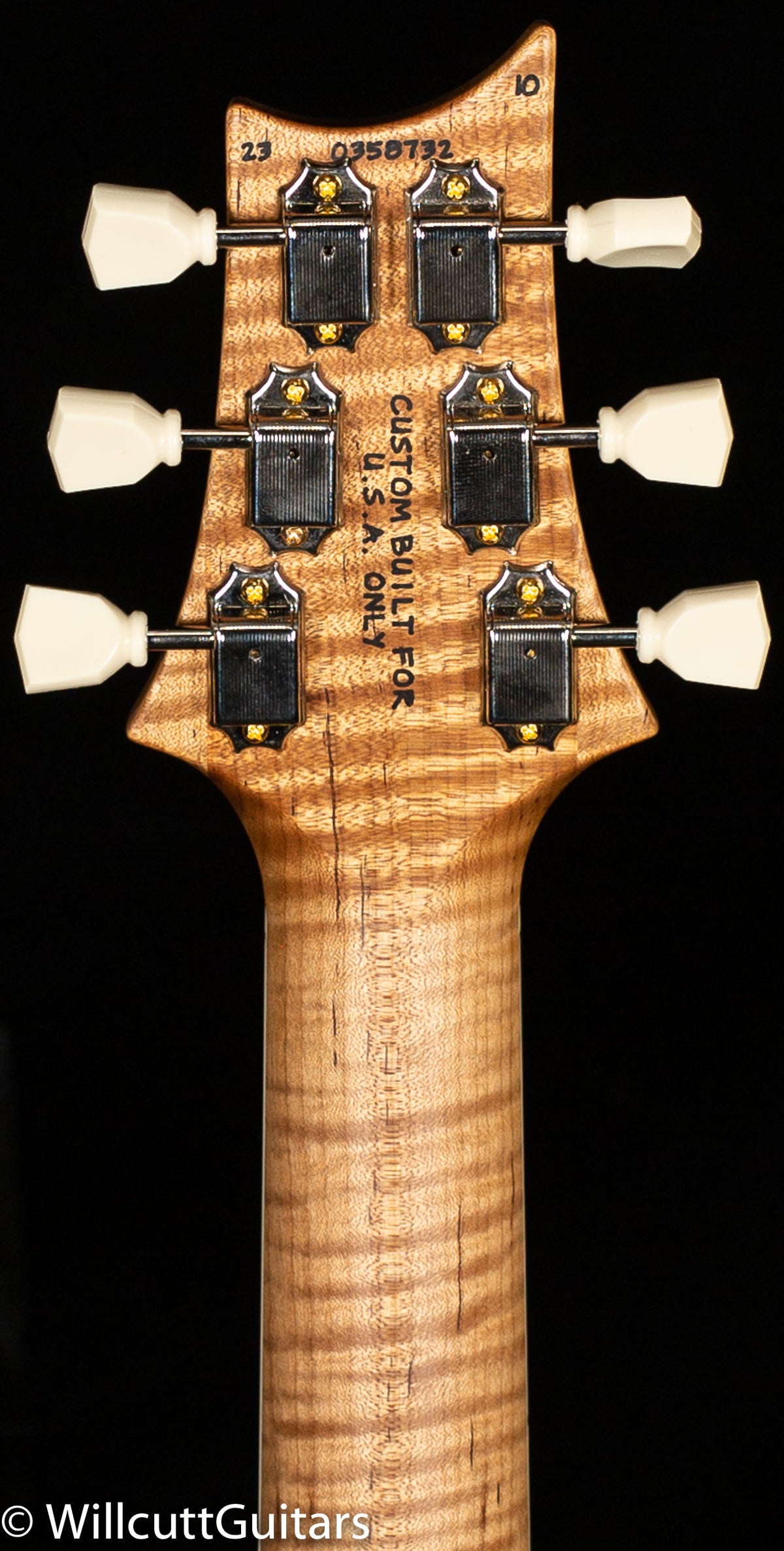 PRS Wood Library McCarty 594 Livingston Lemon Drop 10 Top Brazilian Rosewood (732)