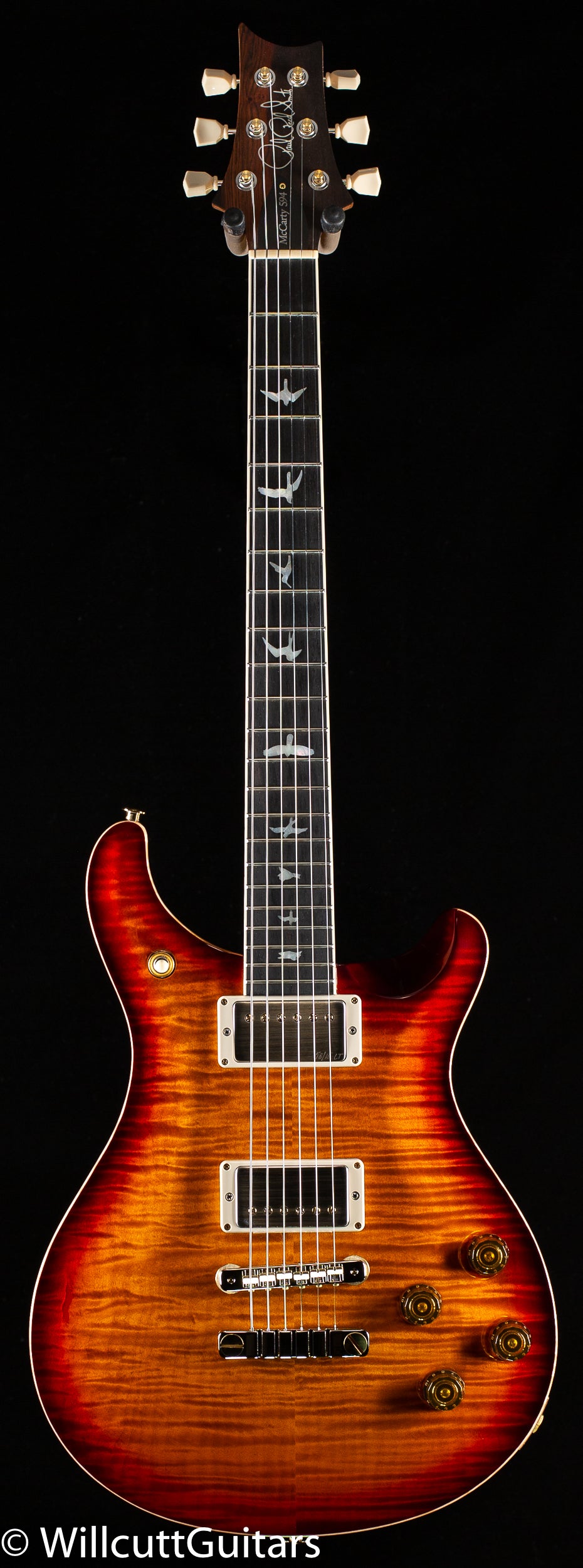 PRS Wood Library McCarty 594 Dark Cherry Sunburst 10 Top Brazilian Rosewood (734)