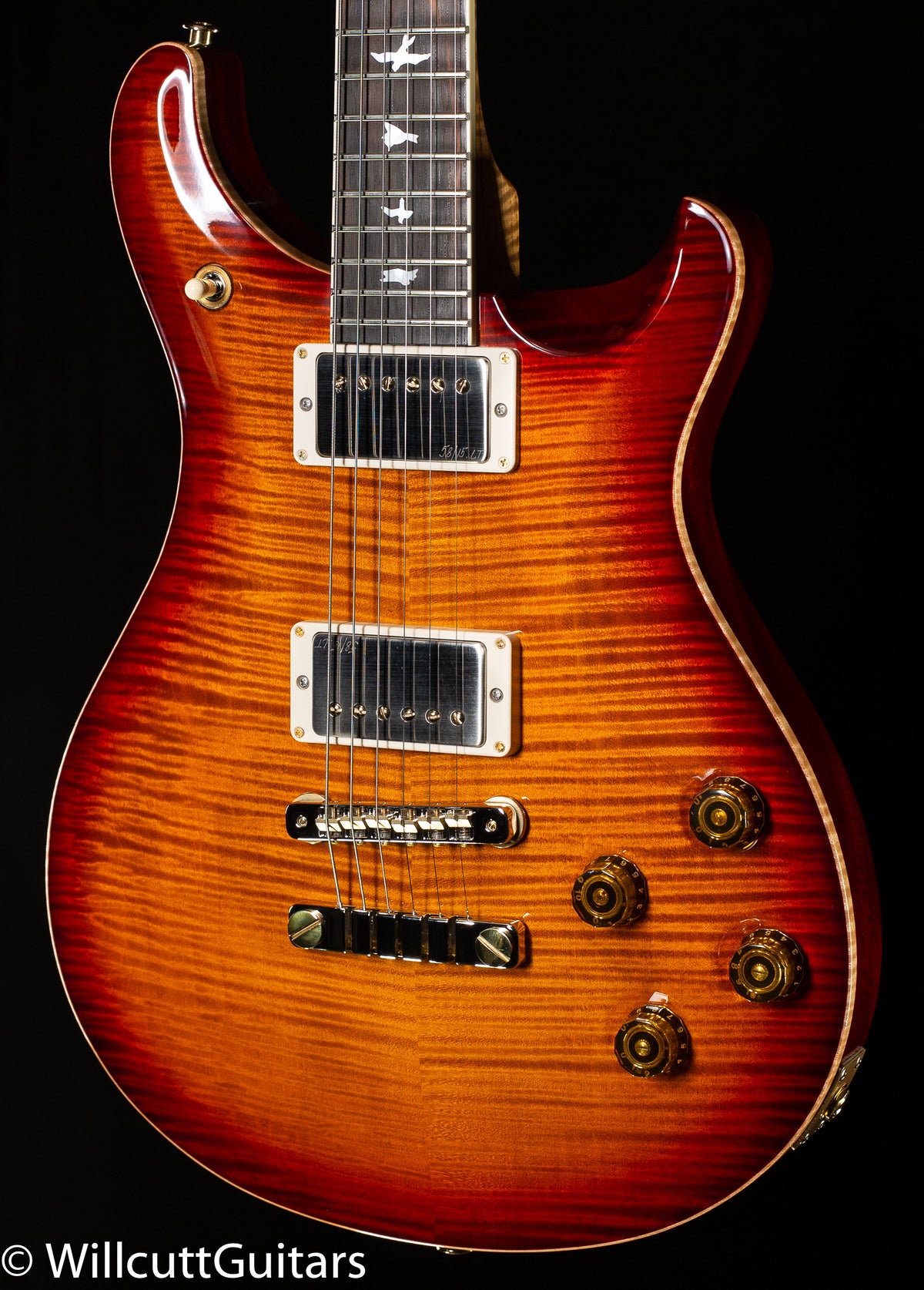 PRS Wood Library McCarty 594 Dark Cherry Sunburst 10 Top Brazilian Rosewood (735)