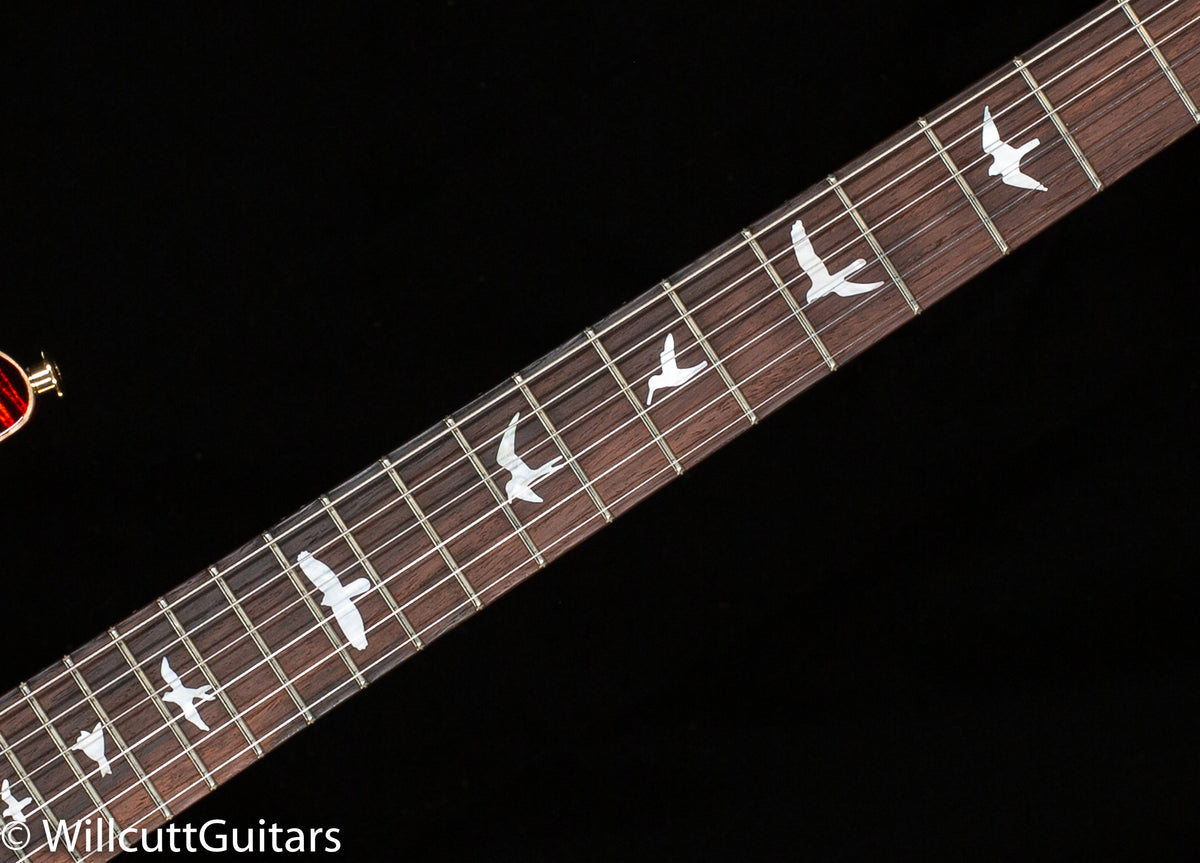 PRS Wood Library Studio Charcoal Cherry Burst 10 Top Torrefied Maple Neck (844)