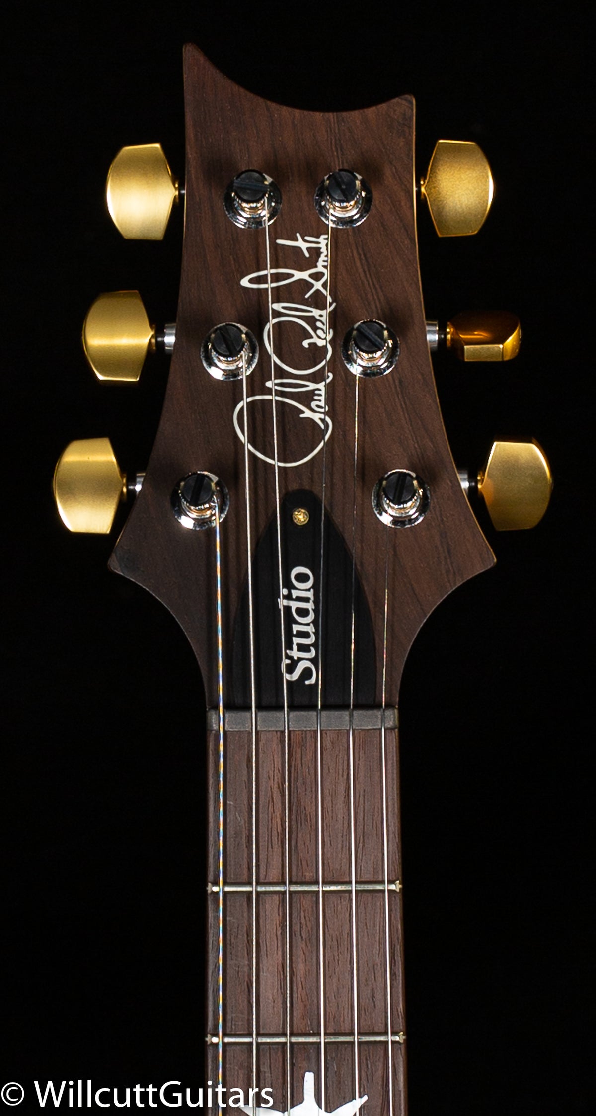 PRS Wood Library Studio Charcoal Cherry Burst 10 Top Torrefied Maple Neck (844)