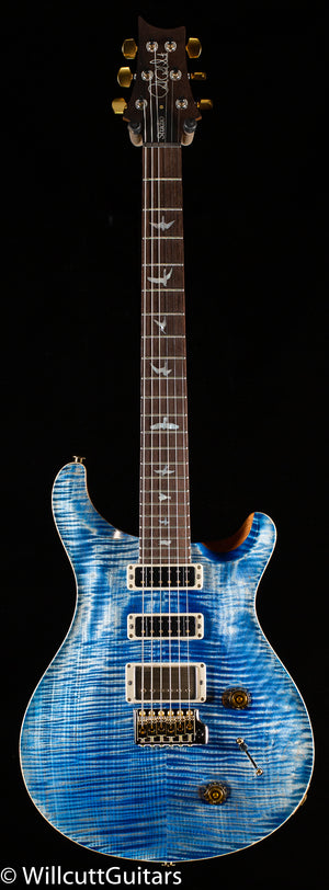 PRS Wood Library Studio Faded Blue Jean 10 Top Torrefied Maple Neck (845)