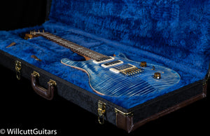 PRS Wood Library Studio Faded Blue Jean 10 Top Torrefied Maple Neck (845)