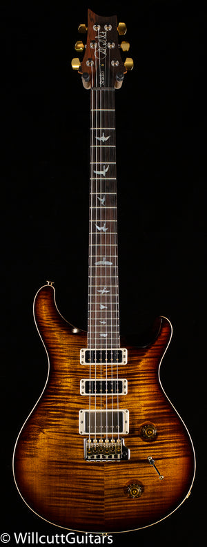 PRS Wood Library Studio Black Gold Burst 10 Top Torrefied Maple Neck (848)