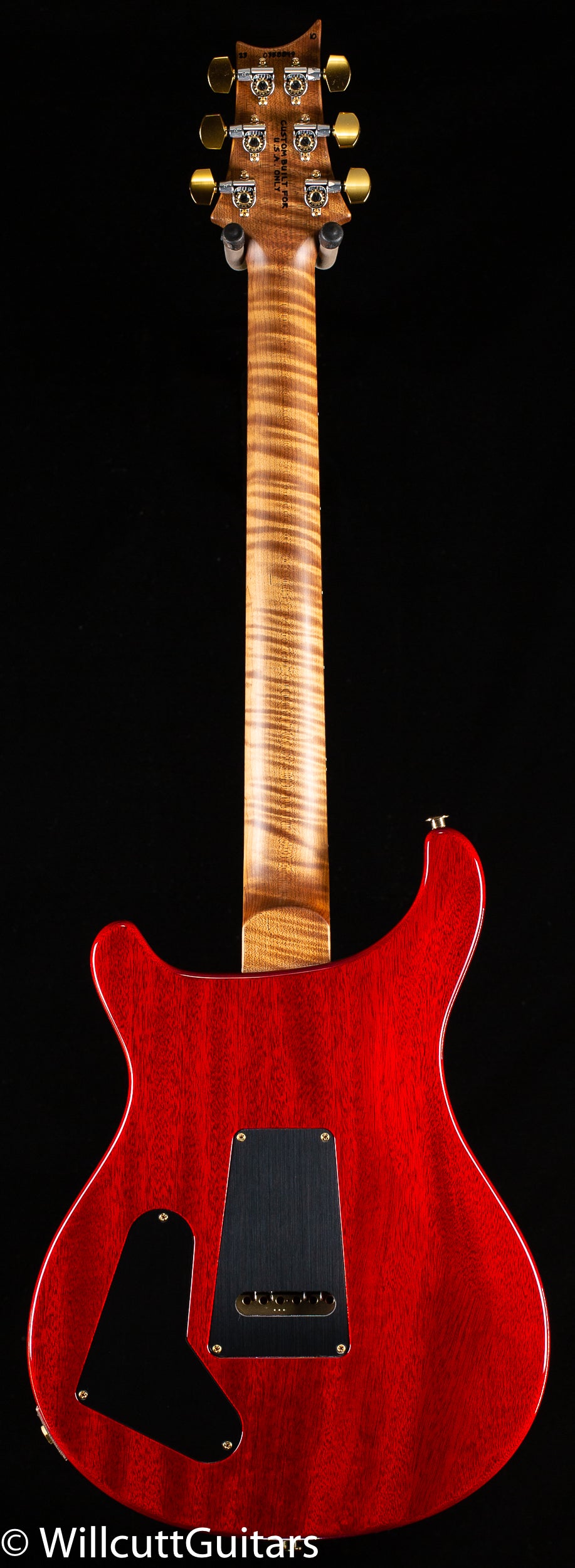 PRS Wood Library Studio Charcoal Cherry Burst 10 Top Torrefied Maple Neck (849)