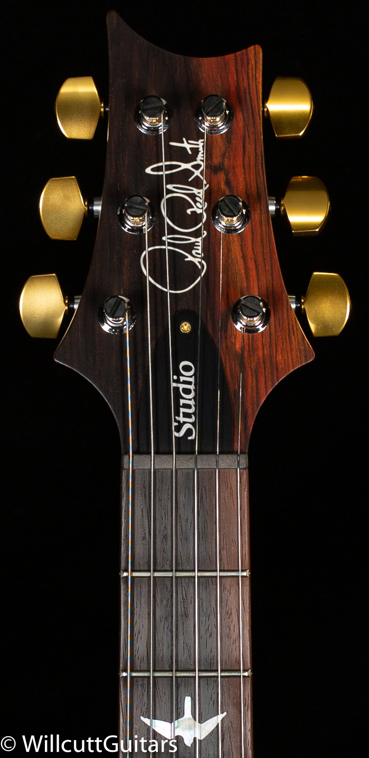 PRS Wood Library Studio Charcoal Cherry Burst 10 Top Torrefied Maple Neck (849)
