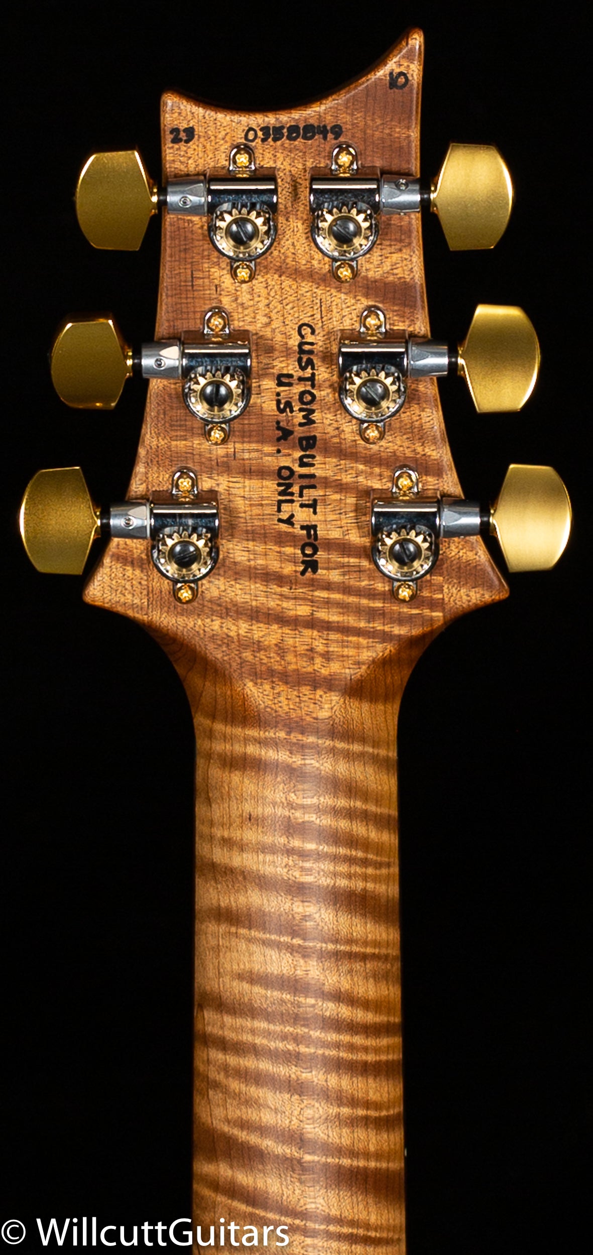 PRS Wood Library Studio Charcoal Cherry Burst 10 Top Torrefied Maple Neck (849)