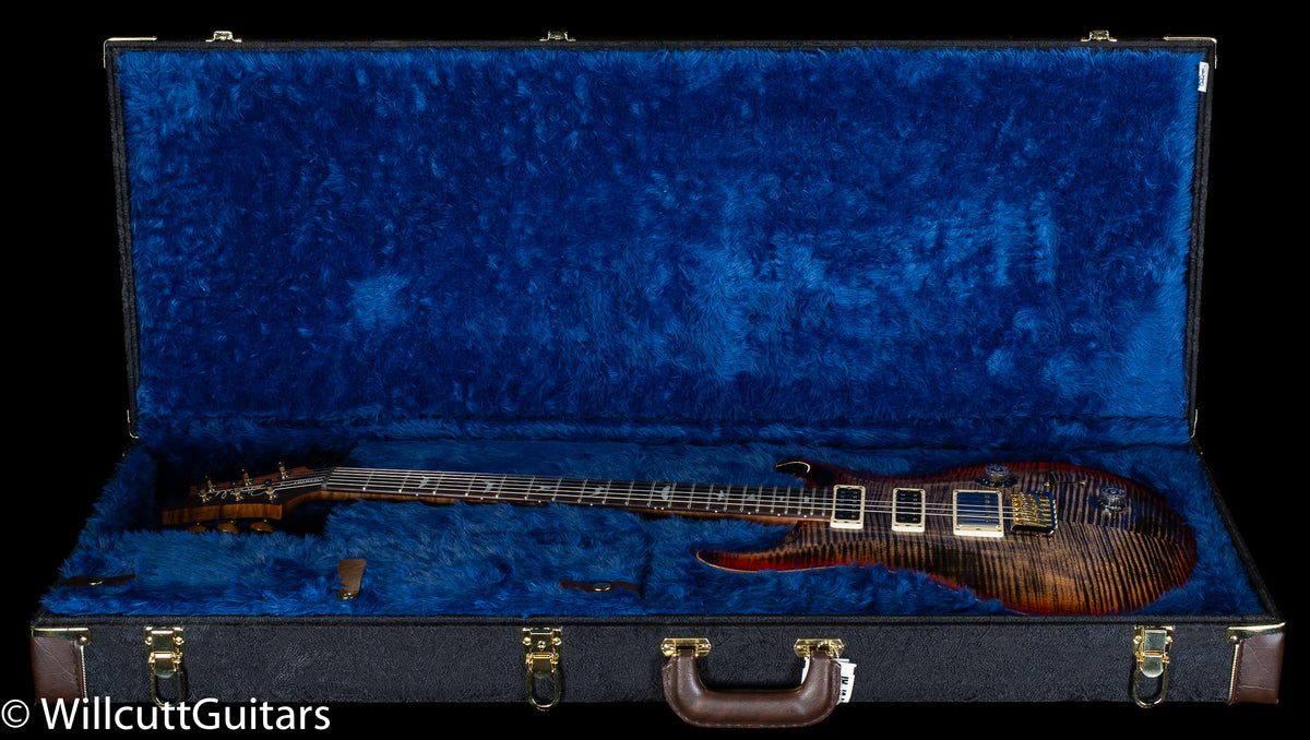 PRS Wood Library Studio Charcoal Cherry Burst 10 Top Torrefied Maple Neck (849)