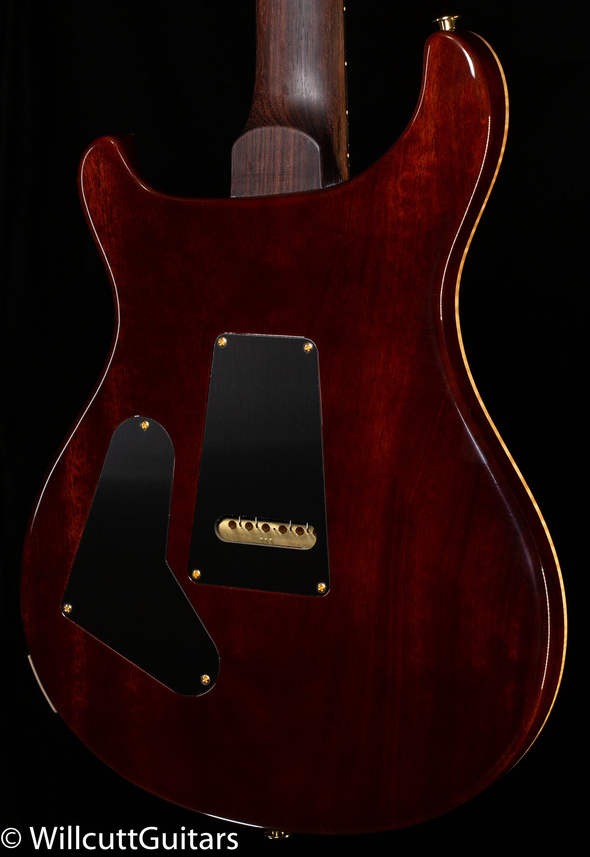 PRS Wood Library Custom 24-08 Black Gold Burst 10 Top Rosewood Neck (945)