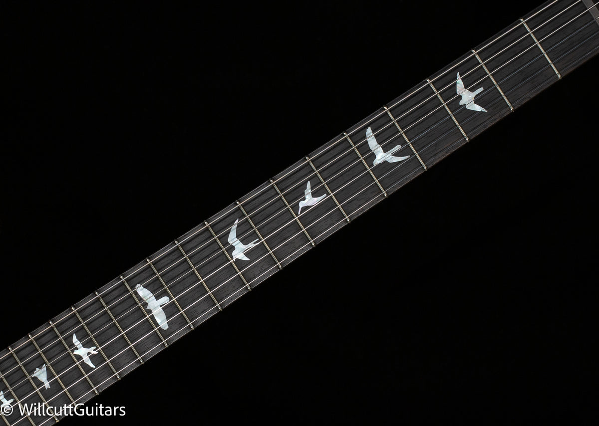 PRS Wood Library Custom 24-08 Blood Orange Smokeburst 10 Top Rosewood Neck (948)