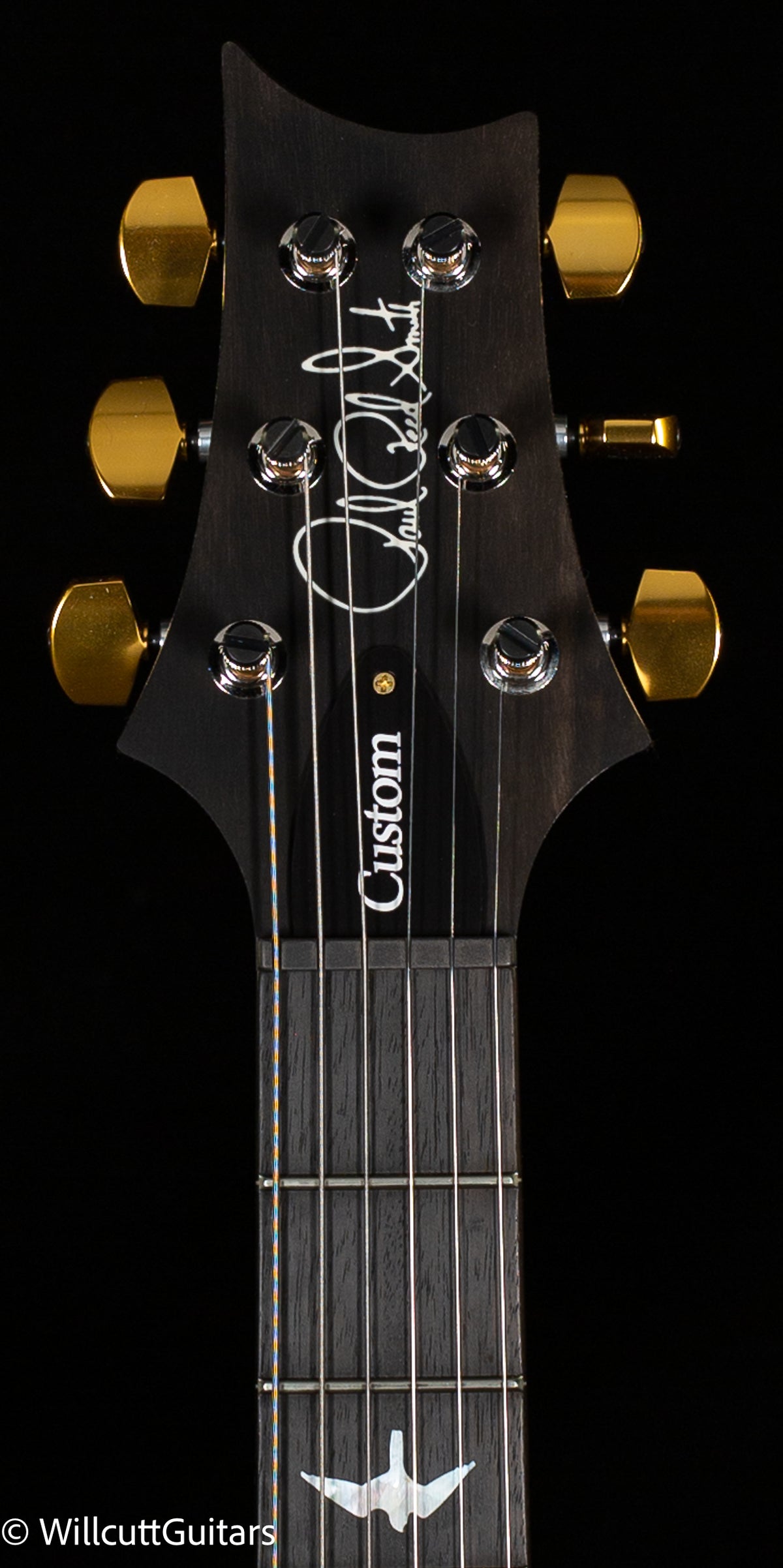 PRS Wood Library Custom 24-08 Blood Orange Smokeburst 10 Top Rosewood Neck (948)