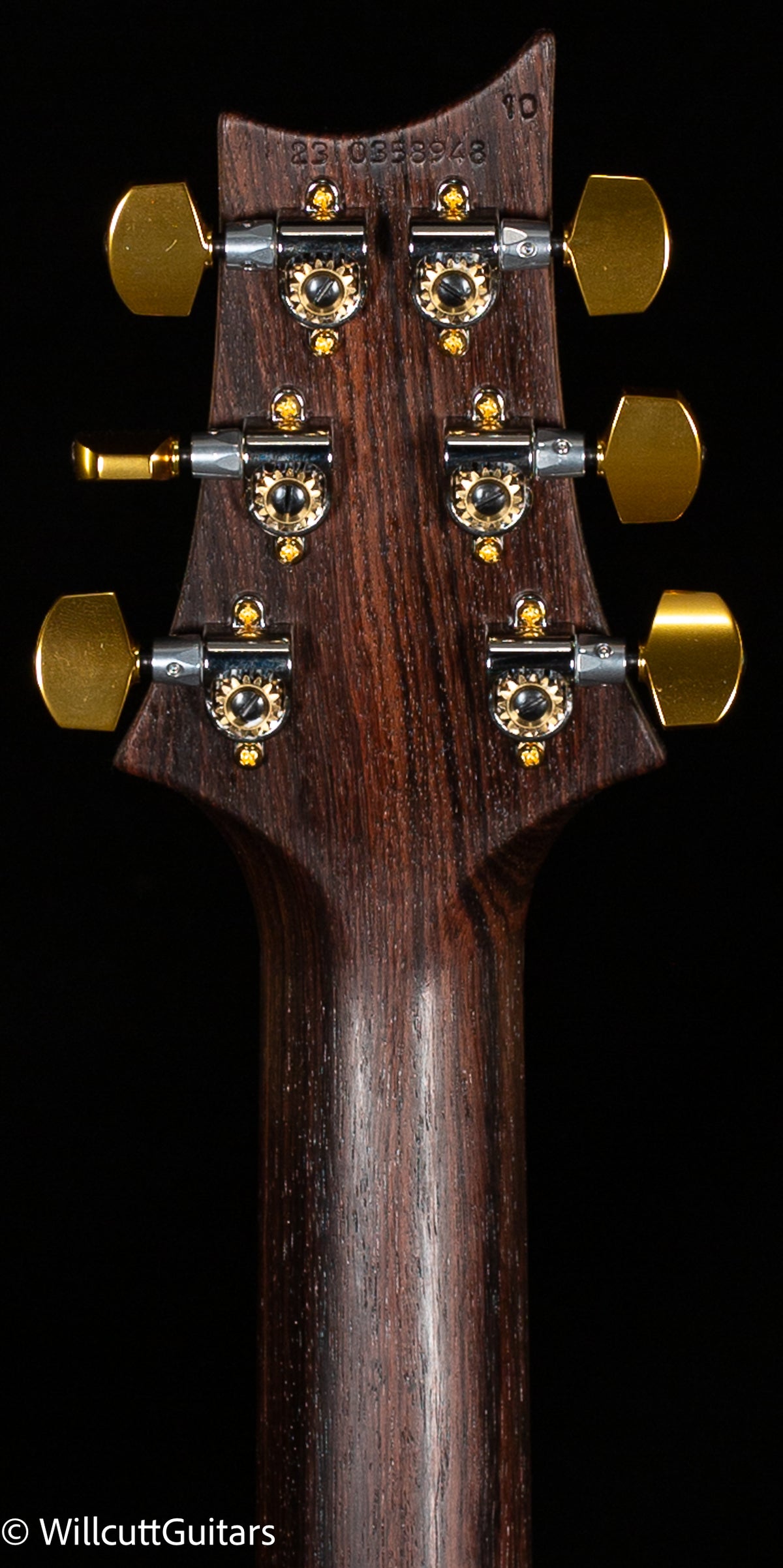 PRS Wood Library Custom 24-08 Blood Orange Smokeburst 10 Top Rosewood Neck (948)