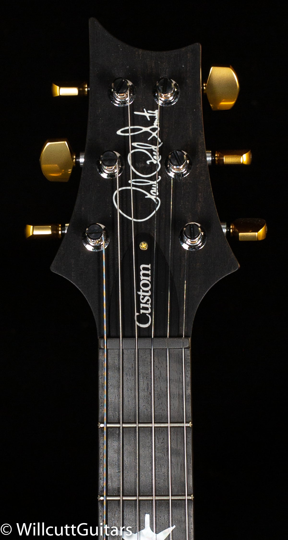 PRS Wood Library Custom 24-08 Black Gold Burst 10 Top Rosewood Neck (950)