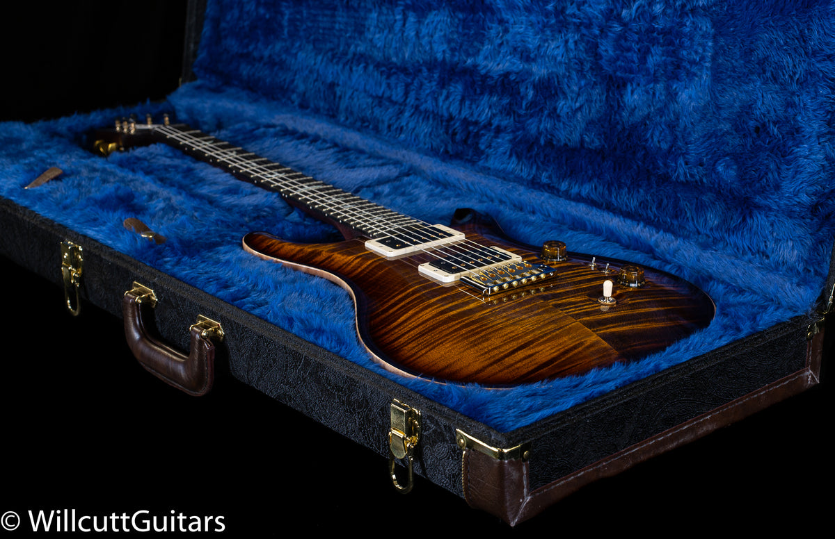 PRS Wood Library Custom 24-08 Black Gold Burst 10 Top Rosewood Neck (950)