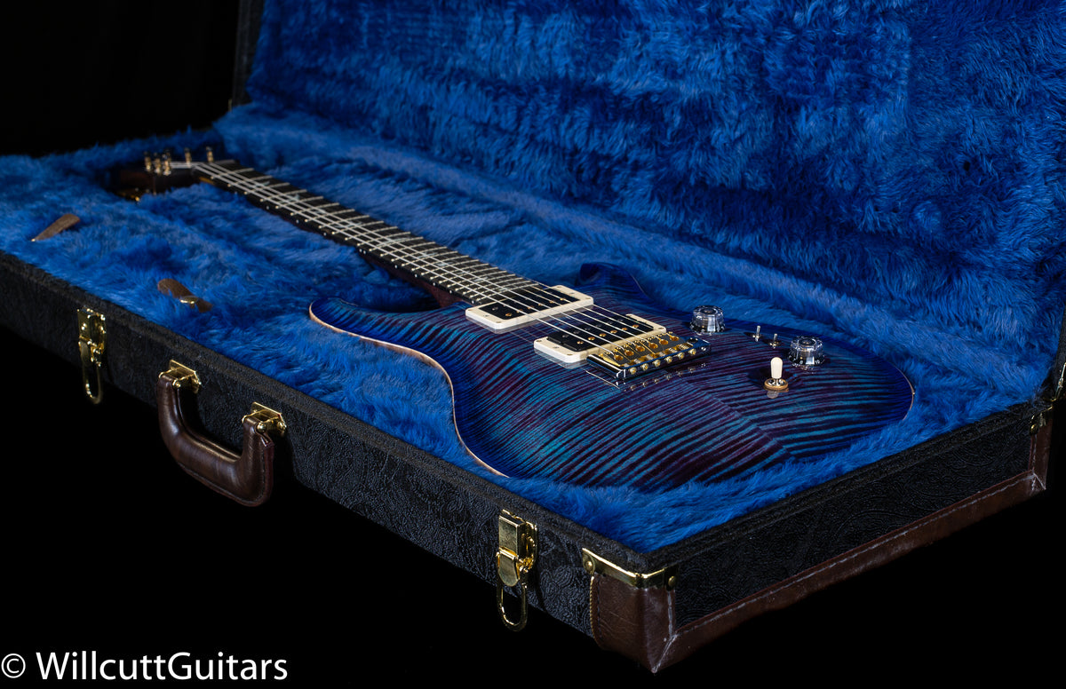 PRS Wood Library Custom 24-08 Violet Blue Burst 10 Top Rosewood Neck (951)