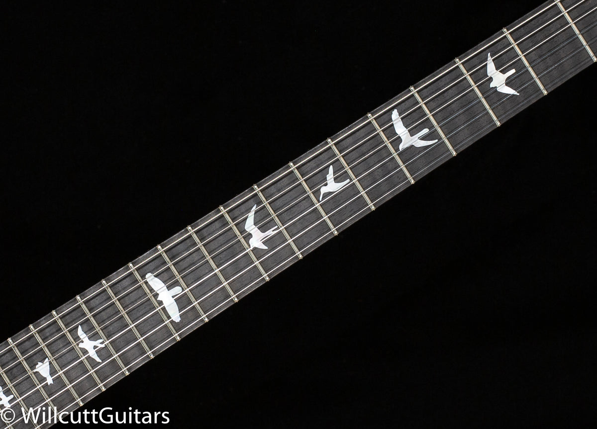 PRS Wood Library Custom 24-08 Blood Orange Smokeburst 10 Top Rosewood Neck (954)