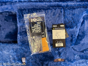 PRS Wood Library Custom 24-08 Blood Orange Smokeburst 10 Top Rosewood Neck (954)