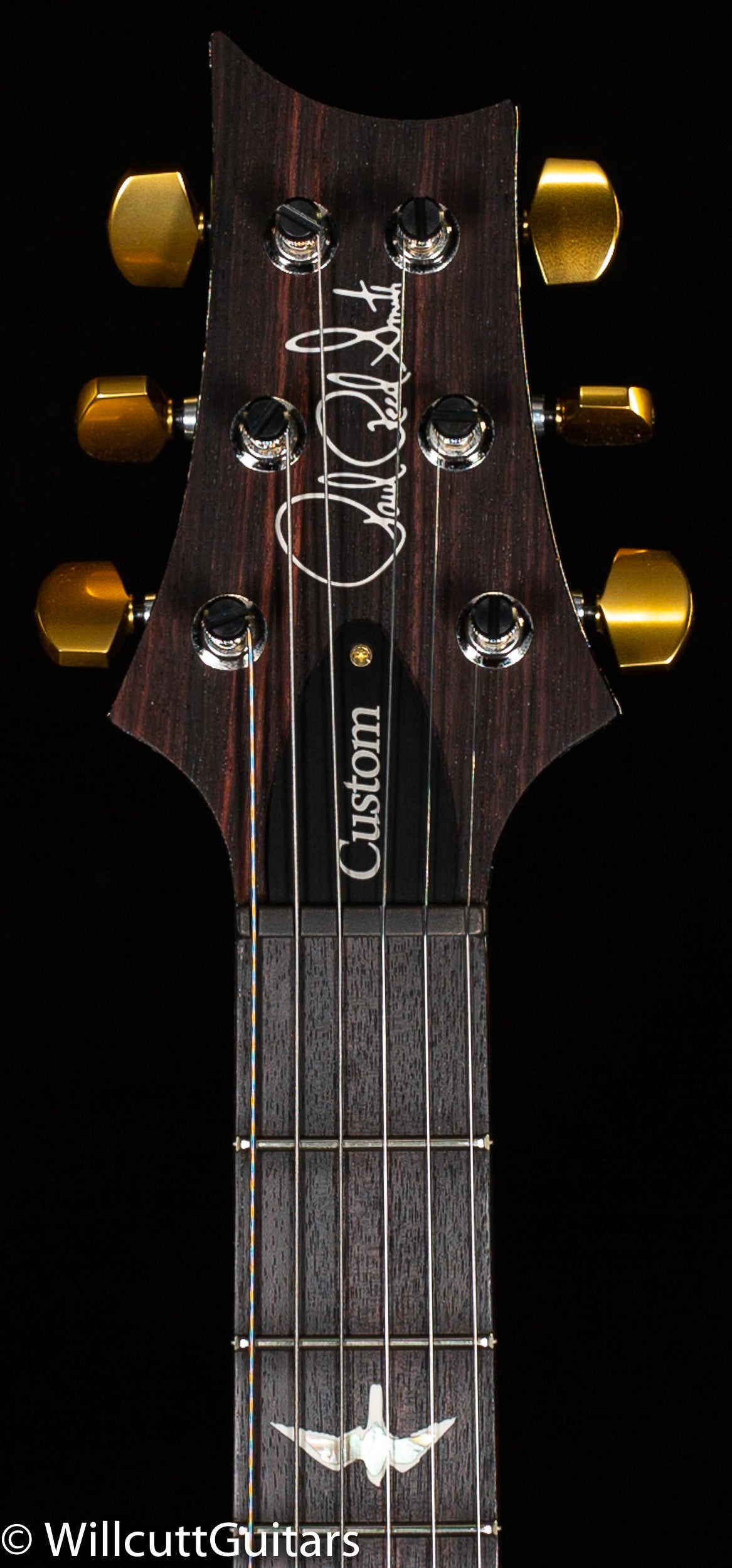 PRS Custom 24 Black Gold Wraparound 10 Top (060)