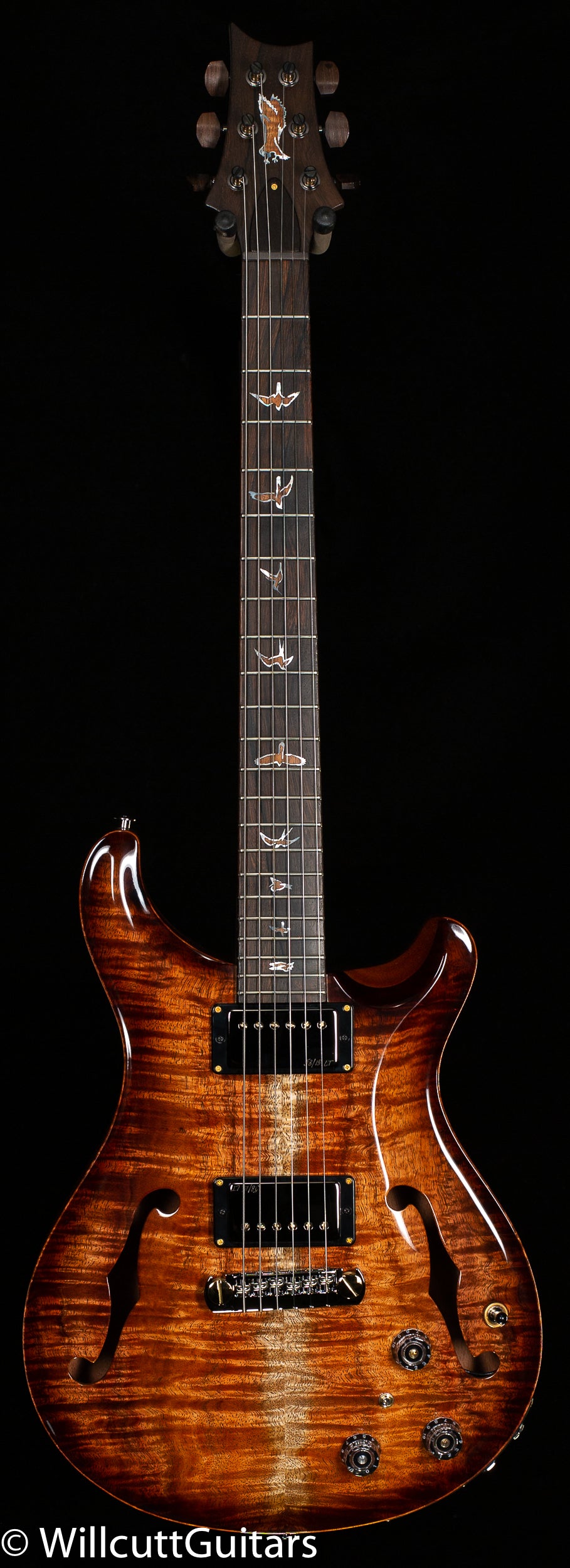PRS Private Stock 10255 Hollowbody II Piezo Koa (555)