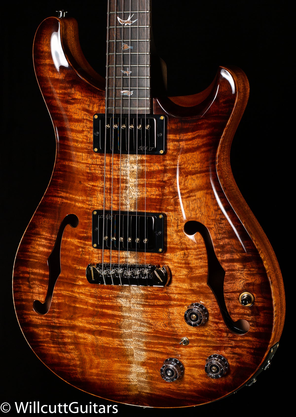 PRS Private Stock 10255 Hollowbody II Piezo Koa (555)