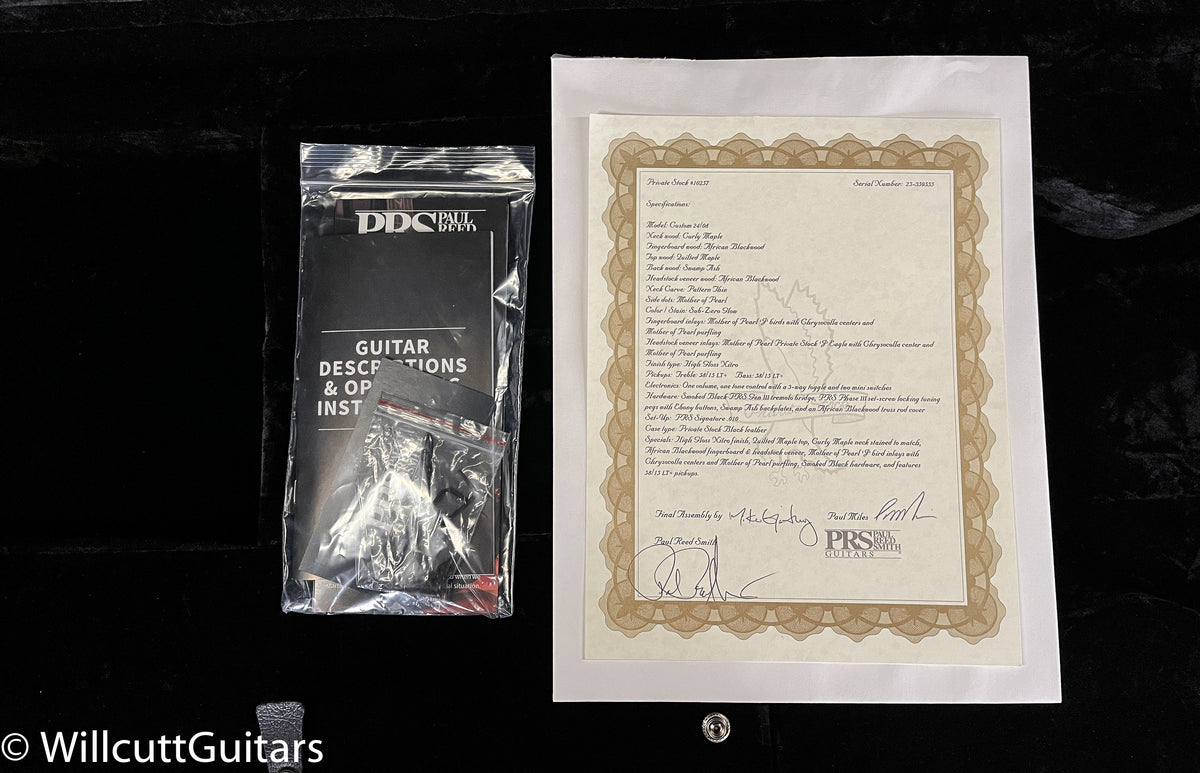 PRS Private Stock 10257 Custom 24-08 SubZero Glow (555)