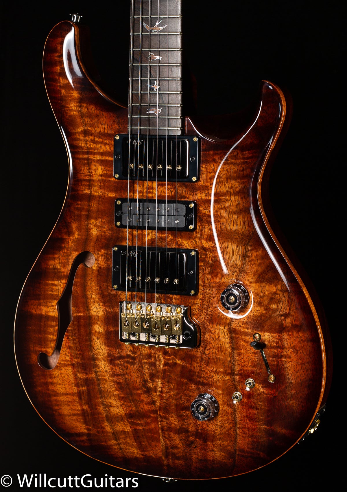 PRS Private Stock 10260 Special Semi Hollow Koa Smokeburst (403)