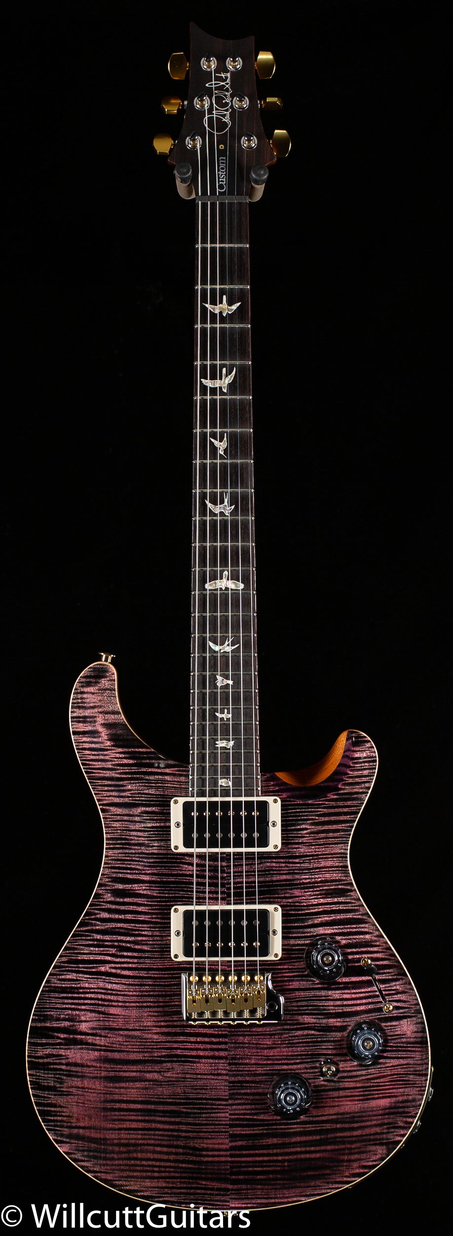 PRS Custom 24 Piezo Purple Iris 10 Top (928)