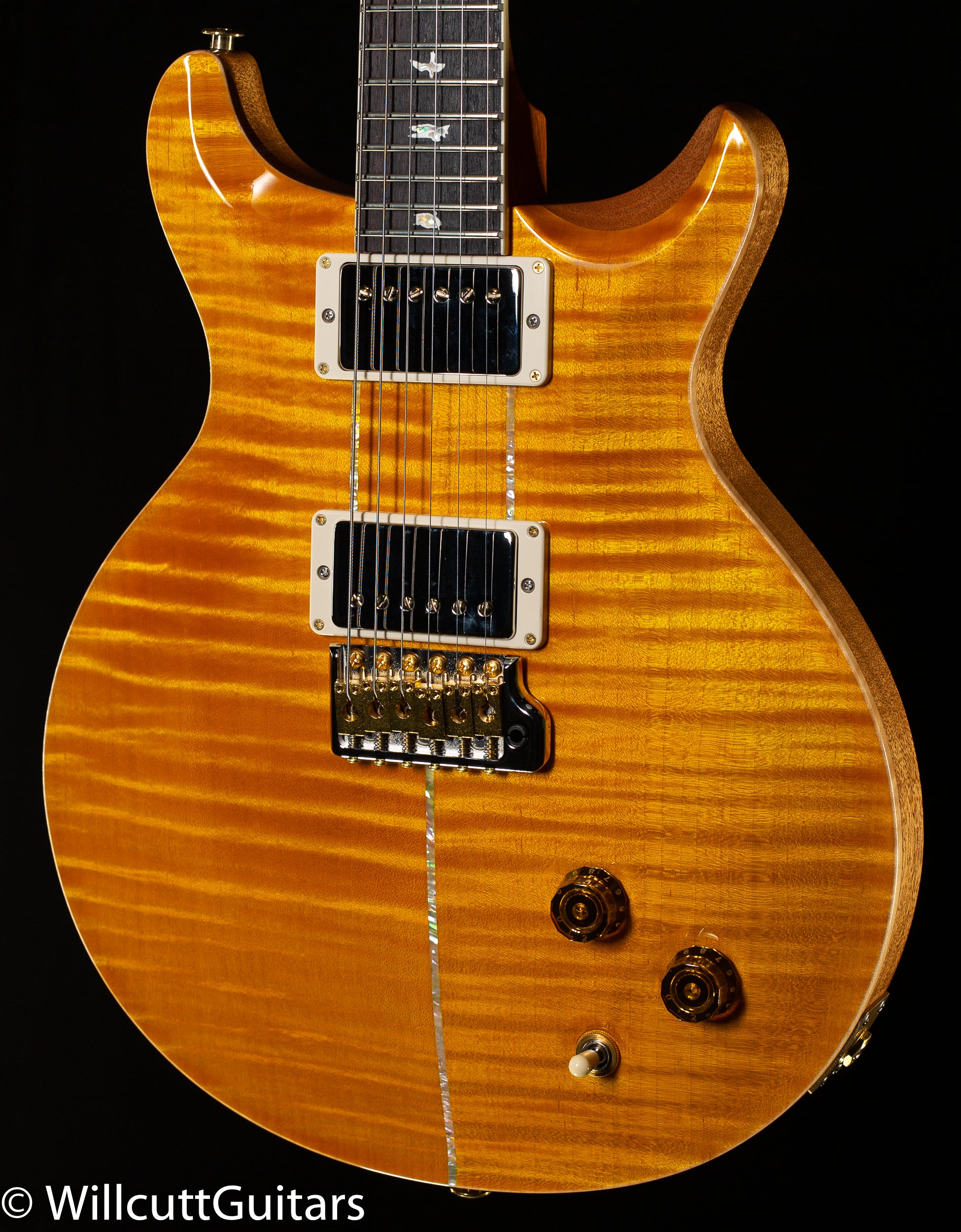 PRS Santana Retro 10 Top Santana Yellow (165) - Willcutt Guitars