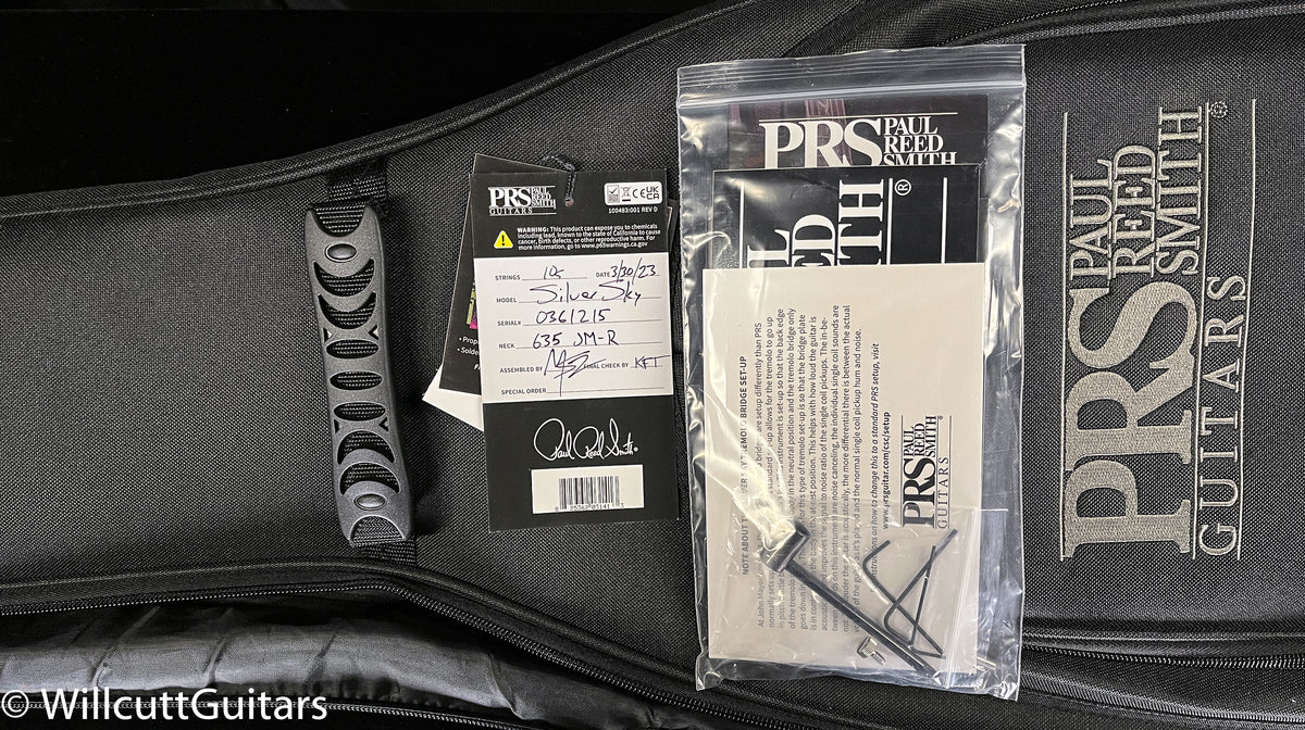 PRS John Mayer Silver Sky Dogem Blue Rosewood Fretboard (215)