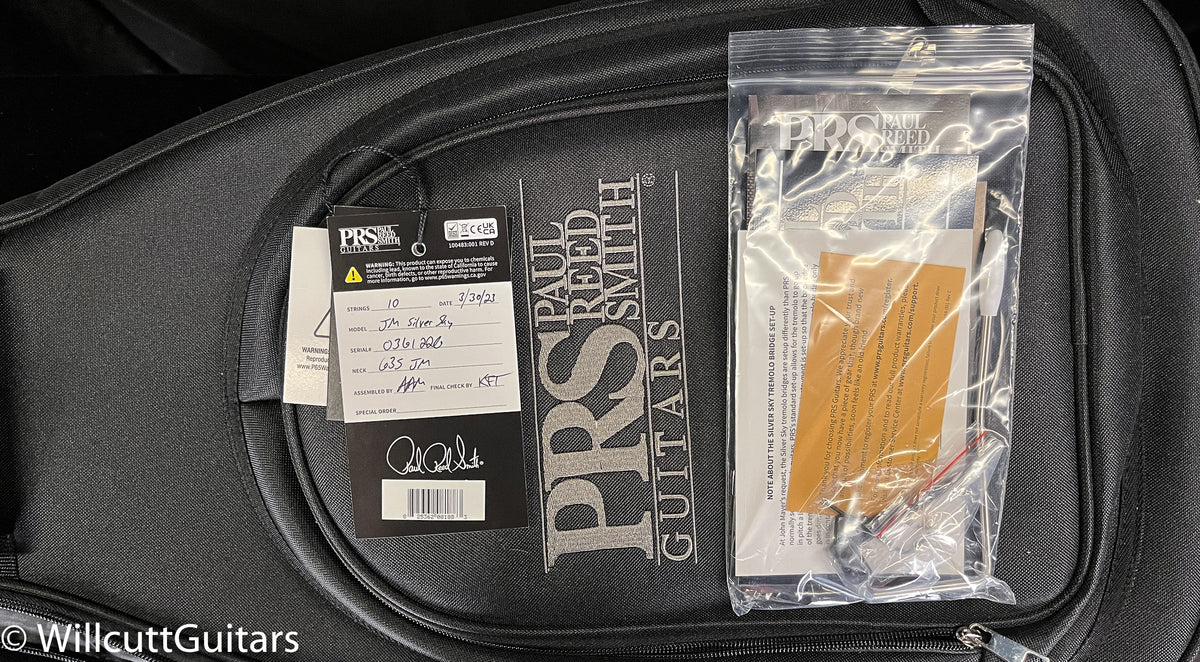 PRS John Mayer Silver Sky Moc Sand Satin Maple (226)