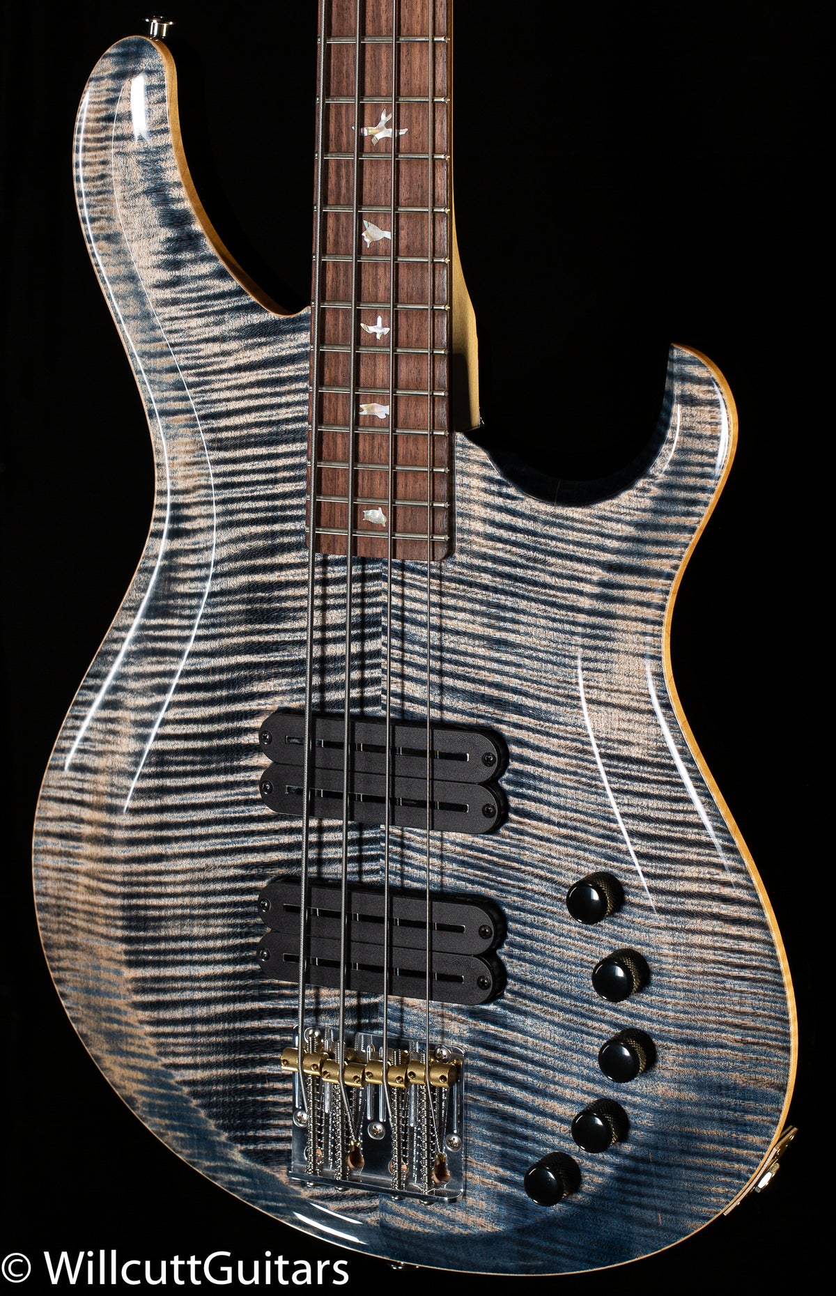 PRS Grainger 4 String Bass Faded Whale Blue 10 Top(586)