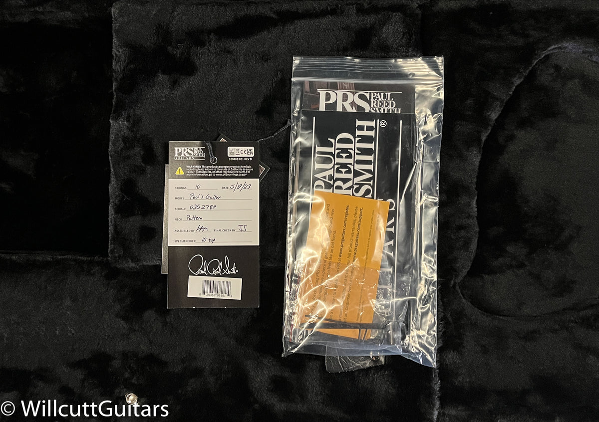 PRS Paul&#39;s Guitar 10 top McCarty Sunburst (789)