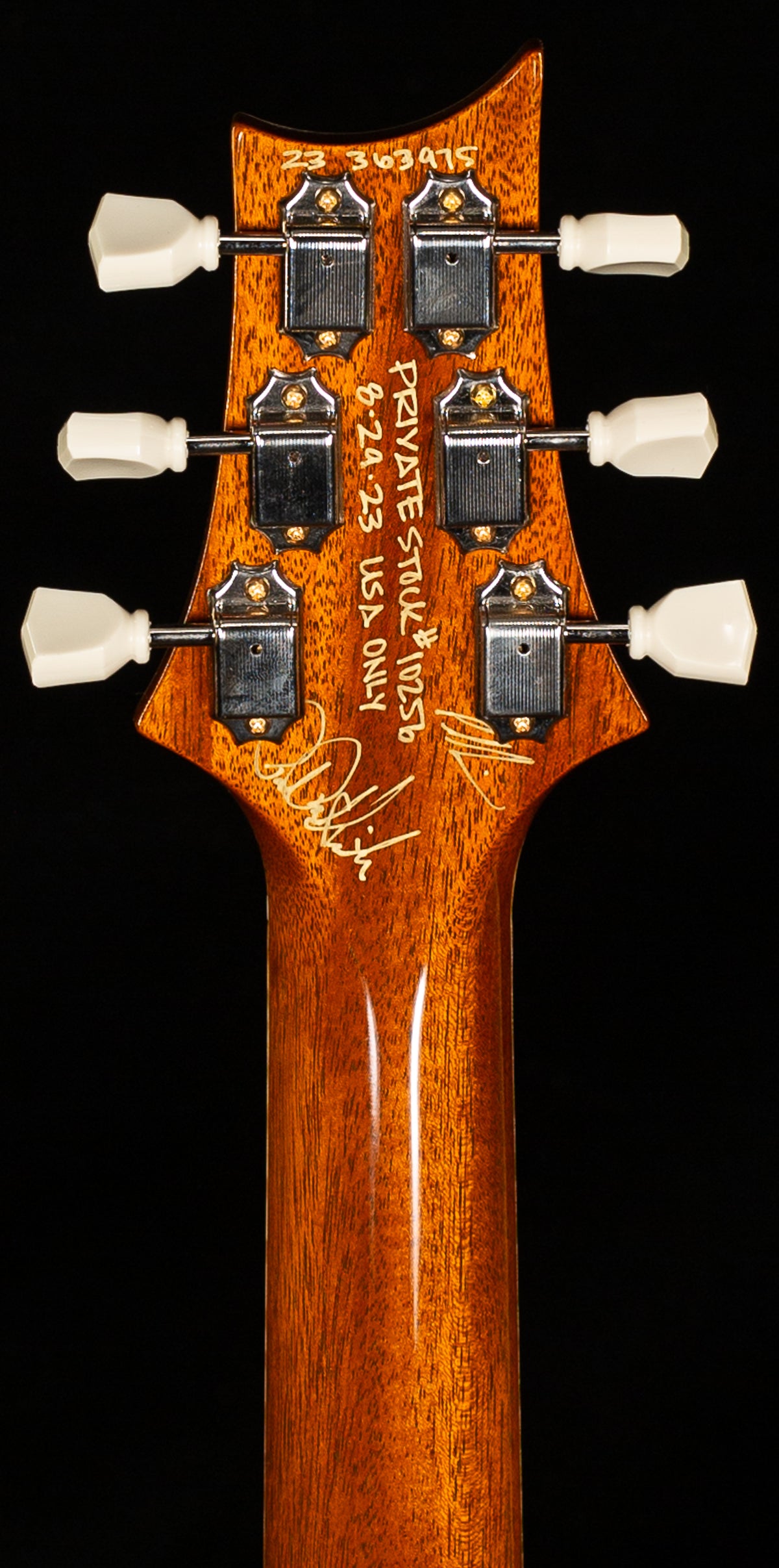 PRS Private Stock 10256 Archtop II 594 Electric Tiger Glow Smokeburst (975)