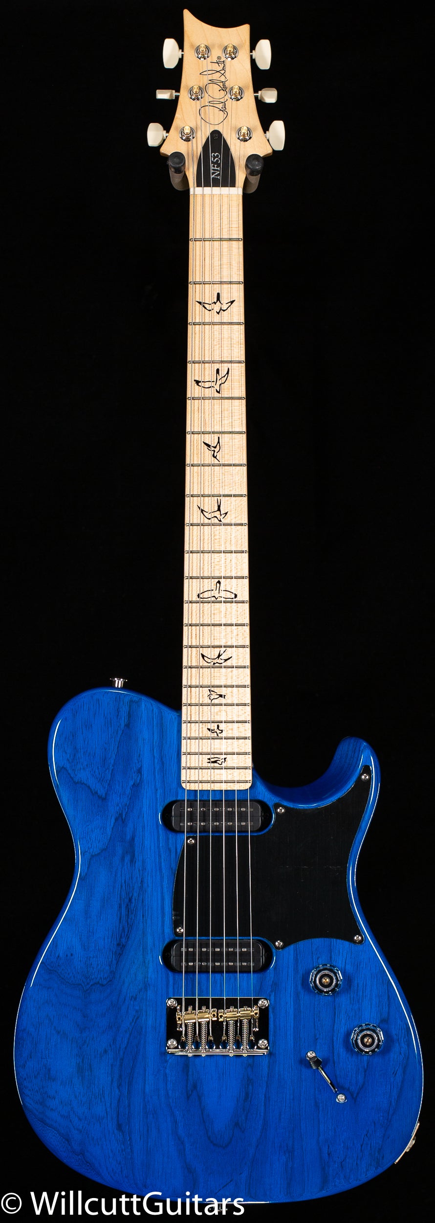 PRS NF 53, Swamp Ash body, Bolt-on Maple neck, Blue Matteo (058)