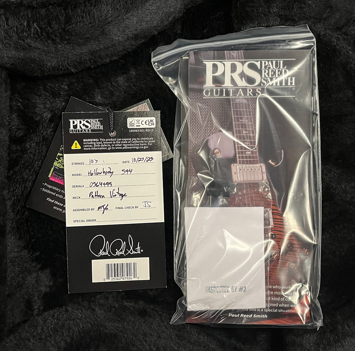 PRS McCarty 594 Hollowbody II Purple Iris (995)