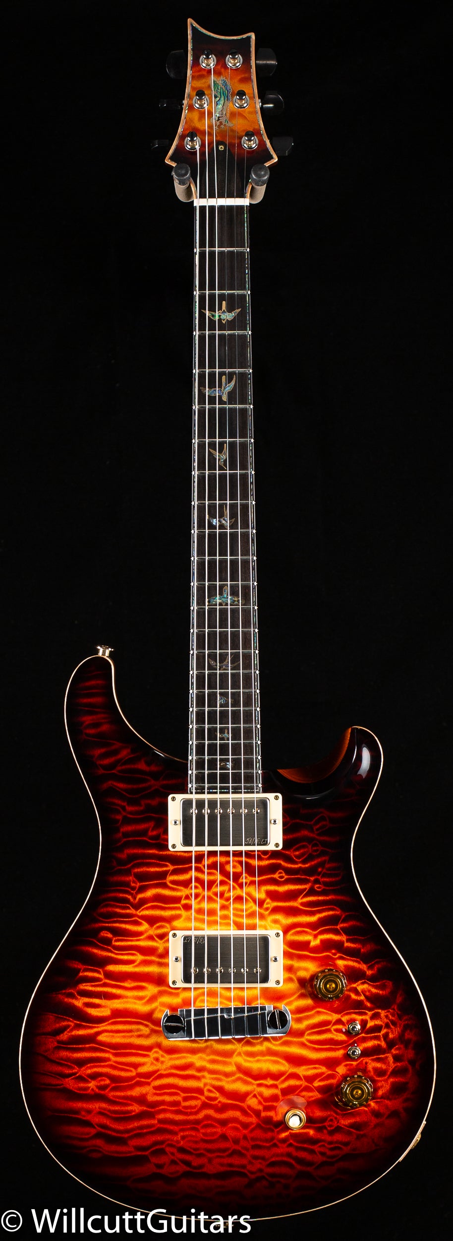 PRS Private Stock 10329 Custom 22-08 Electric Tiger Glow Smokeburst (534)