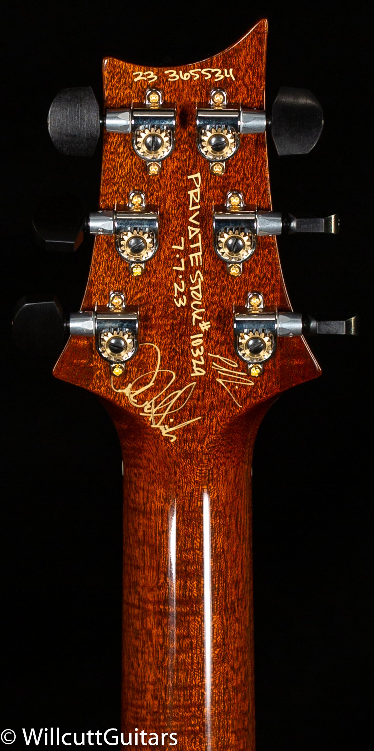 PRS Private Stock 10329 Custom 22-08 Electric Tiger Glow Smokeburst (534)