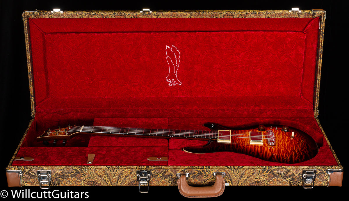 PRS Private Stock 10329 Custom 22-08 Electric Tiger Glow Smokeburst (534)