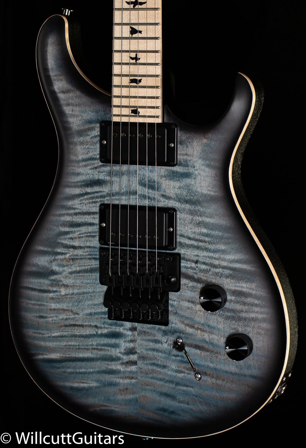 PRS Dustie Waring CE24 Faded Blue Smokeburst (048)