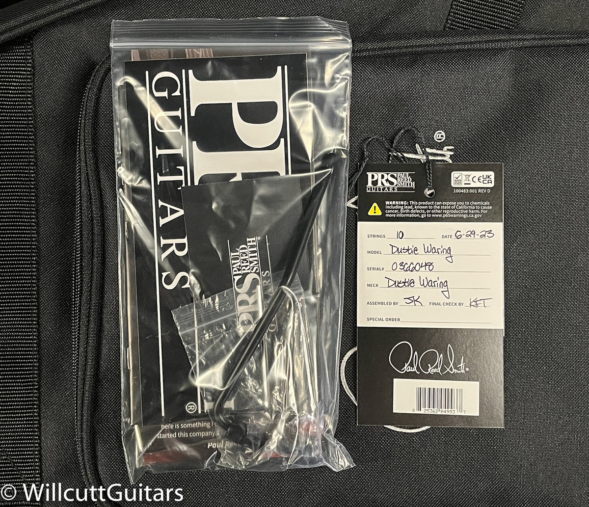 PRS Dustie Waring CE24 Faded Blue Smokeburst (048)