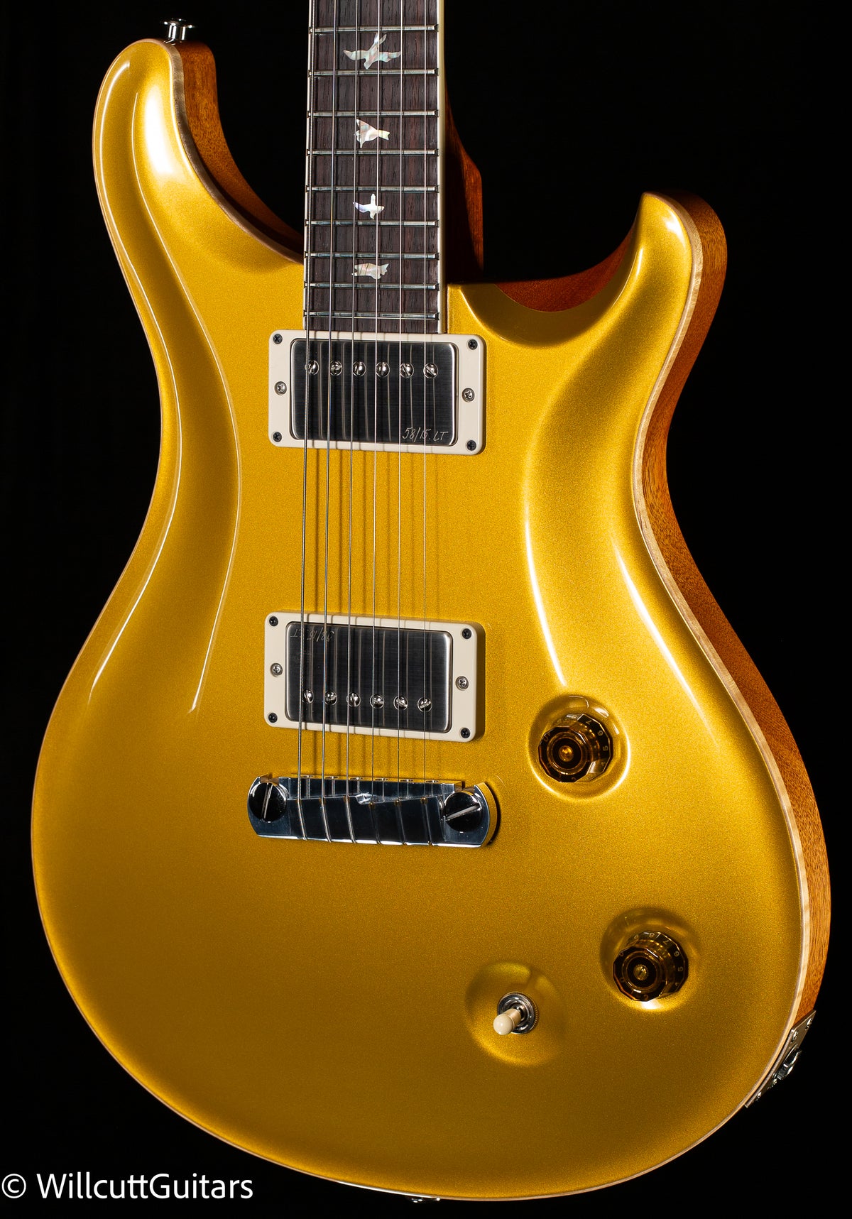 PRS "McCarty, Flame Maple Non-10 top Gold Top (178)